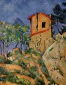 Das Haus mit rissigen Wänden Paul Cezanne